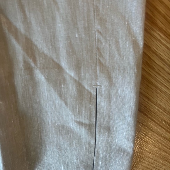 j jill‎ cropped linen pants - Picture 2 of 4